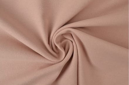 Molton stof - Dusty roze - 1 meter - Per meter - 150cm breed