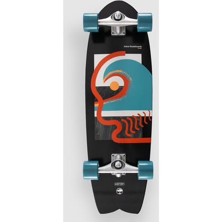 Arbor Cx Fat Fish 32" Surfskate patroon