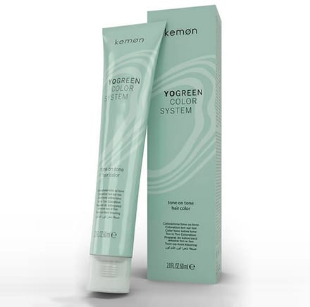 Kemon Yo Green Color System 5.21 Light Ash Beige Brown Tone On Tone Hair Color