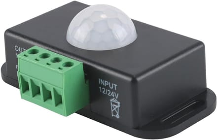 PIR Bewegingssensor 12V/24V - Infrarood LED Dimmer Schakelaar voor LED Strips Verlichting
