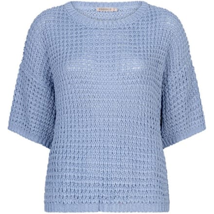 Esqualo sweater SP26-02036 - Pacific Blue