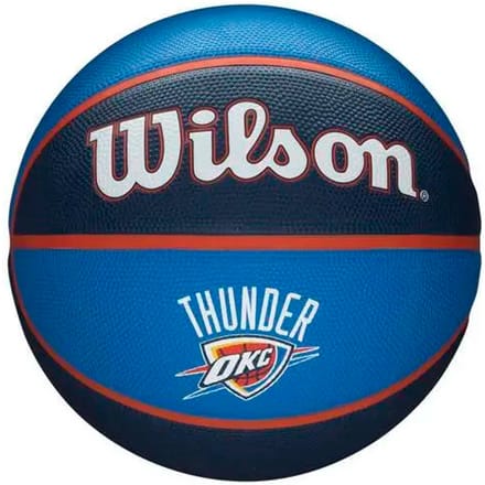 Wilson NBA Team Tribute Basketbal Oklahoma City Thunder Maat 7