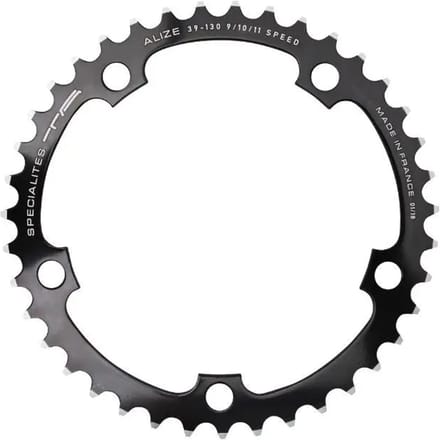 Specialites Ta Interior For Shimano Ultegra/105 130 Bcd Kettingblad Zwart 39t