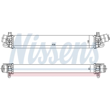 Intercooler NISSENS 96507