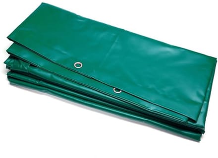 Container dekzeil 3,5x5m - 570gram/m² groen