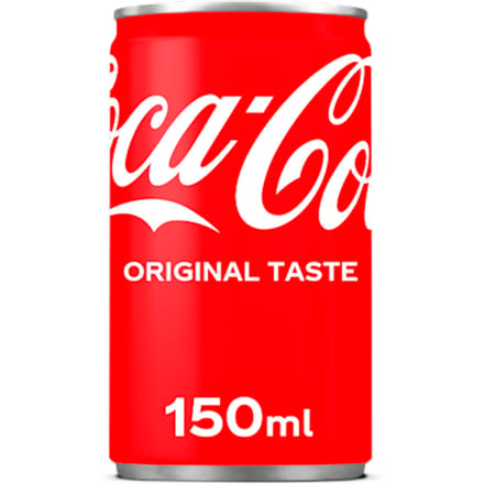 Frisdrank Coca Cola Regular blik 150ml