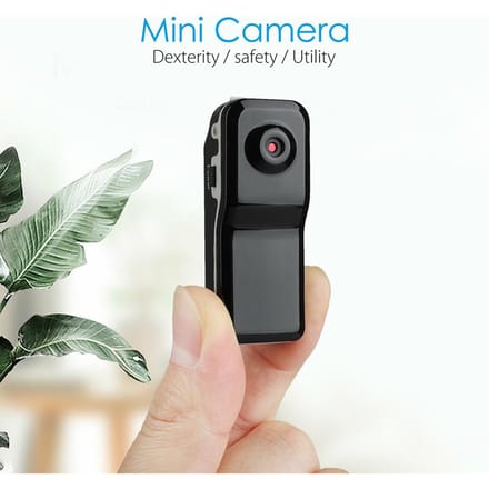 Mini DV camcorder DVR videocamera webcam HD-camera sporthelm fiets motorfiets camera video zwart