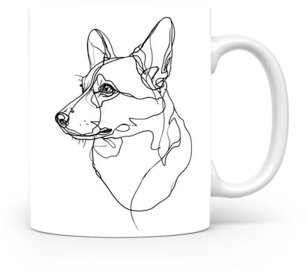 Beker Pembroke Welsh Corgi