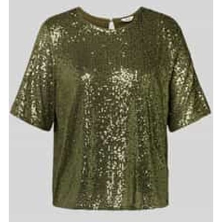 Blouseshirt met pailletten, model 'Emrilla'