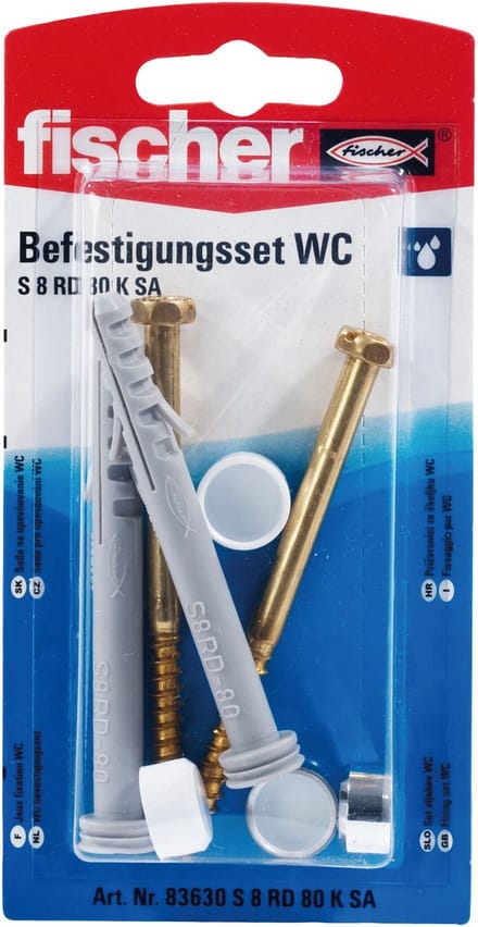 Fischer Wc Bevestigingset