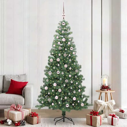 vidaXL - Kerstboom - Groen - 240 - cm - PVC