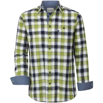 Babista herren Overhemd - 37/38 - groen - Plus Size