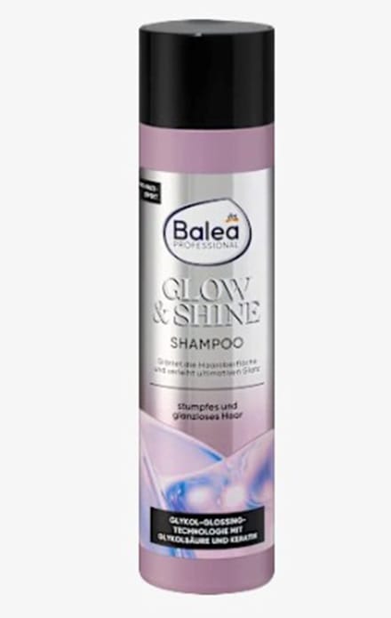 Balea shampoo Glow & Shine voor gladde en glanzende haren