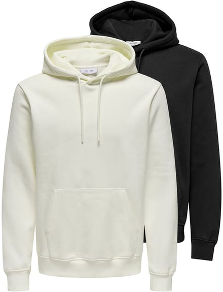 Only & Sons Heren hoddie 2 pack Connor