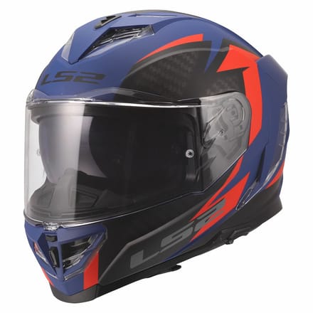 LS2 Helm Storm III Dynamo FF818 blauw rood maat 3XL