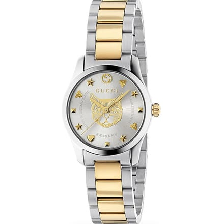 Gucci YA126596 Verguld Mystic Two-Tone dameshorloge