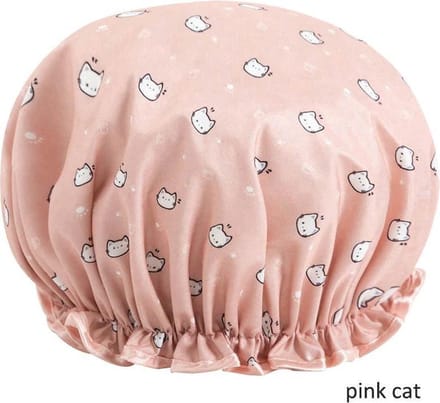 ***2x Premium Douche Muts - Degelijke BadMuts Kat- Duurzaam Droge Haren - Shower Cap Cat - van Heble® ***