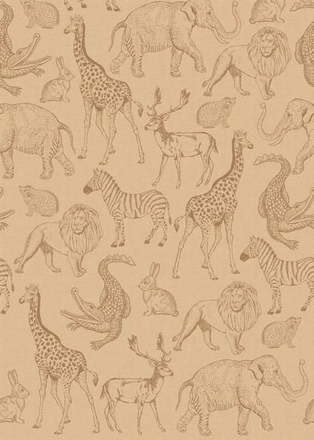 Sam & Luca - Life is a Zoo yellow-beige
