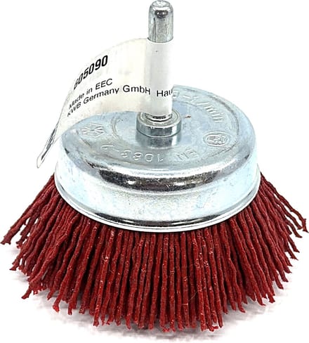 KWB - Nylon komborstel op stift - Ø 75 mm