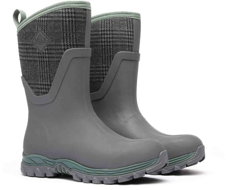 Muck Boot Arctic Sport II | Grey/Plaid - FW Mid Boots - Maat UK 3 -