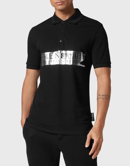Poloshirt Silver Brush