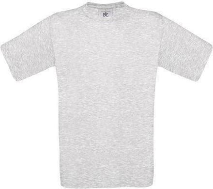 B&C Exact 150 Kids T-shirt Ash Maat 3/4 (onbedrukt - 5 stuks)