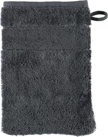 CAWÖ Noblesse² Uni Washandje - Antraciet - 16x22