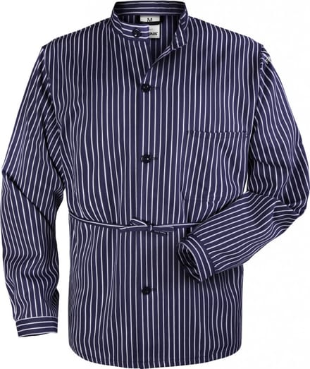Fristads Katoenen Overhemd 431 Vl - Blauw/Wit - XL