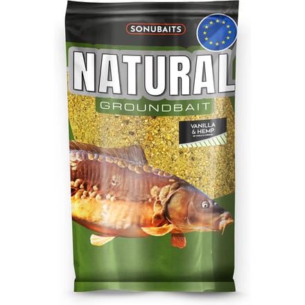 Sonubaits Natural Grondvoer | 1kg Vanilla & Hemp