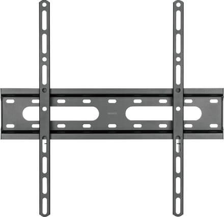 Deltaco mounting kit - for curved / flat panel - fixed 45kg - black - Max 45 kg - recommended for 70"