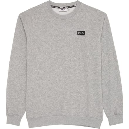 FILA Silon Crew Sweat Medium Grey Melange Größe: M | Pullover Outlet | Herren | Grau