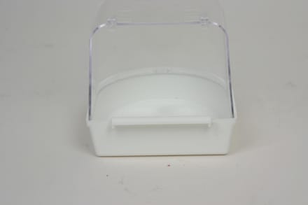 Fauna badhuis groot wit 13 x 13 x 13 cm