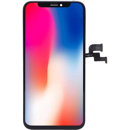 5.8in Telefoonscherm Assemblage met Frame en Reparatieset 3D Touch Gezichtsherkenning LCD Display Touch pink