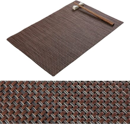 Tafelkleden - Placemats set - Dineren - Antislip isolatie - 4 stuks - Multicolor