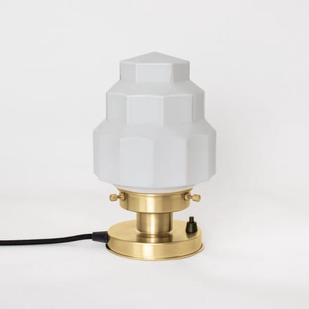 Tafellamp Empire 20's Messing - Art Deco Trade