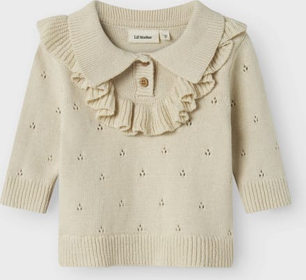 NAME IT - NBFNAKITA LS LOOSE KNIT LIL - Baby - Polo's
