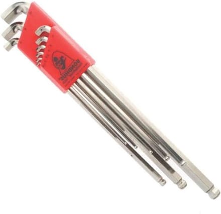 Short Arm Stubby Key Vario - 15-10 mm Chrome/Chrome 9U