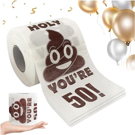Grappig Toiletpapier voor Verjaardag en Feestelijke Decoratie