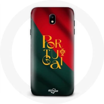 Samsung Galaxy J7 2017 hoesje Portugese vlag