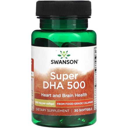 Super Dha 500, 500Mg, 30 Zachte Capsules