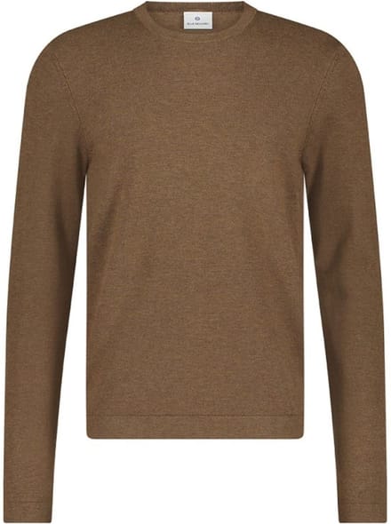 Blue Industry pullover O-hals bruin