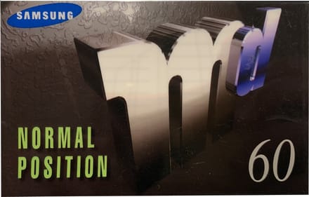 Samsung Audio Cassetteband 60min Normal Position (2x 30min)