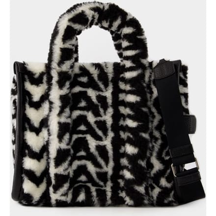 De Medium Tote - Marc Jacobs - Synthetisch - Zwart/Ivoor