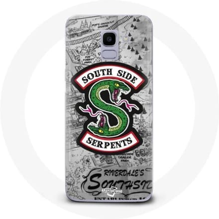 Case voor Samsung Galaxy A8 2018 Riverdale South Side Serpents-logo