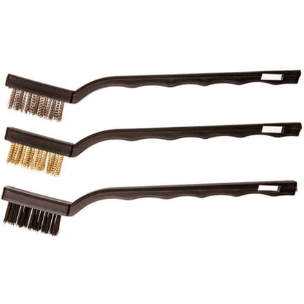 Toptools - Staalborstel Set - 180mm - Koper, Staal, Nylon
