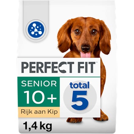 1x Perfect Fit - Mini Senior Kip - Hondenvoer - 1,4kg