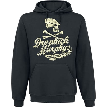 Dropkick Murphys Trui met capuchon - Scully Skull Ship - M tot 3XL - voor Mannen - zwart