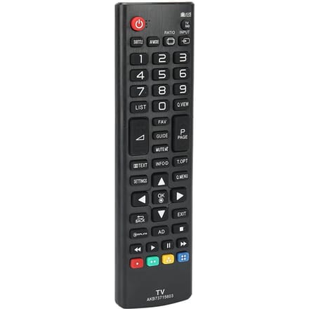 Universele afstandsbediening voor LG TV AKB73715603 LCD-televisie Vervangende afstandsbediening AKB73715603 black