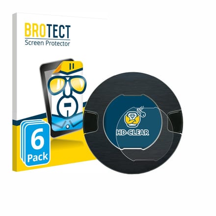 BROTECT - Screenprotector voor OOONO P-DISC NO1 - Folie Beschermfolie transparant 6 Stuks