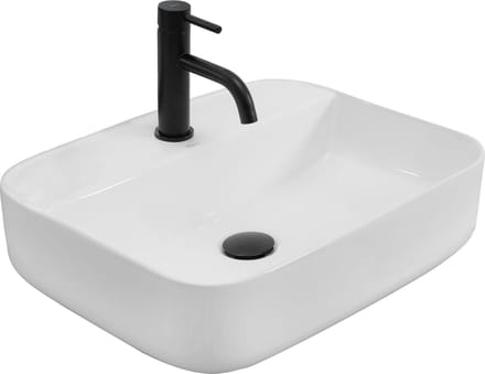 Rea Martina White Opzetwastafel Wit 51,5x41 cm